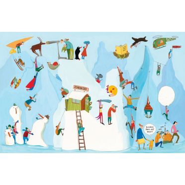 W górach – środek, schronisko